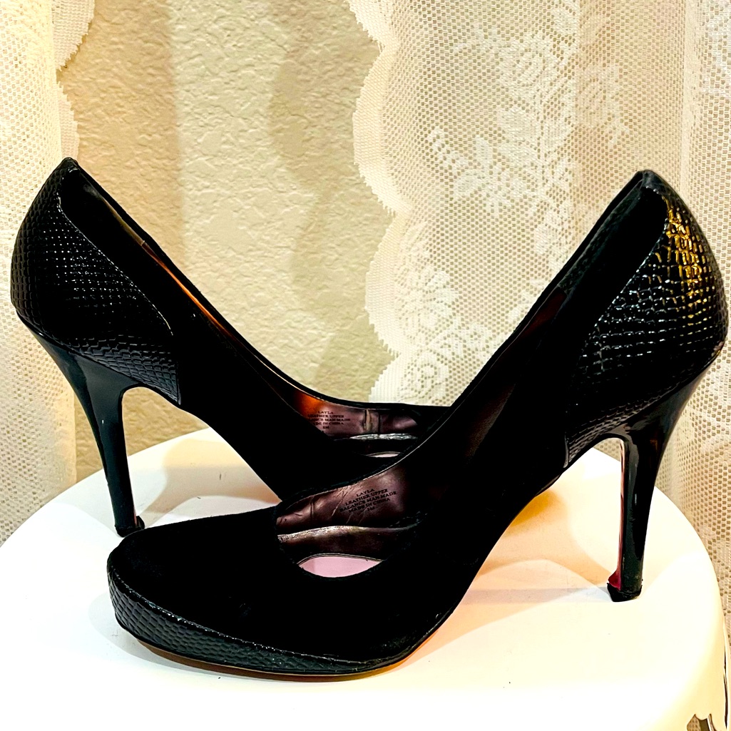 Paris Hilton Black Heels